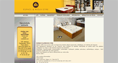 Desktop Screenshot of espace-et-mieux-etre.com