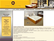 Tablet Screenshot of espace-et-mieux-etre.com